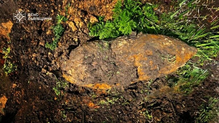 На Львівщині знищили 100-кілограмову авіабомбу часів Другої світової війни