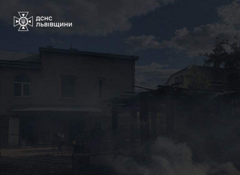 На Львівщині внаслідок пожежі загинули свійські тварини