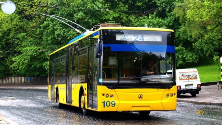 Тролейбус №24 Львів: розклад, маршрут