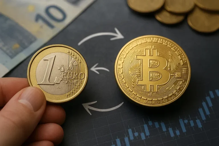 Обмін євро (EUR) на Bitcoin (BTC): корисні поради для початківців