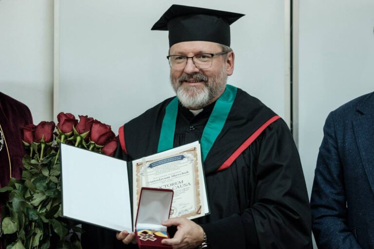 Блаженніший Святослав удостоєний звання почесного доктора Львівського медичного університету