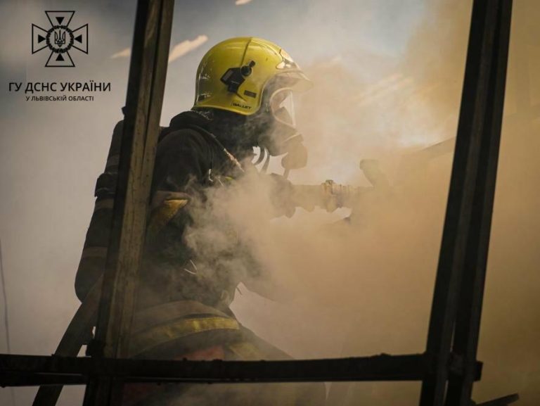 Нічна пожежа на Львівщині: власники й сусіди врятували оселю