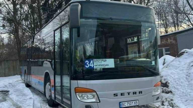 Маршрут №34 у Львові поповнився ще одним низькопідлоговим автобусом