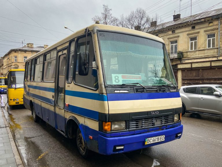 8 маршрутка (автобус) Львів: рух, зупинки