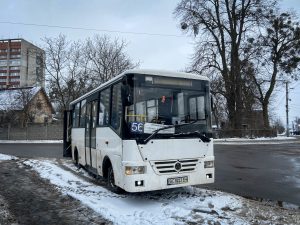 56 маршрутка (автобус) Львів: рух, зупинки