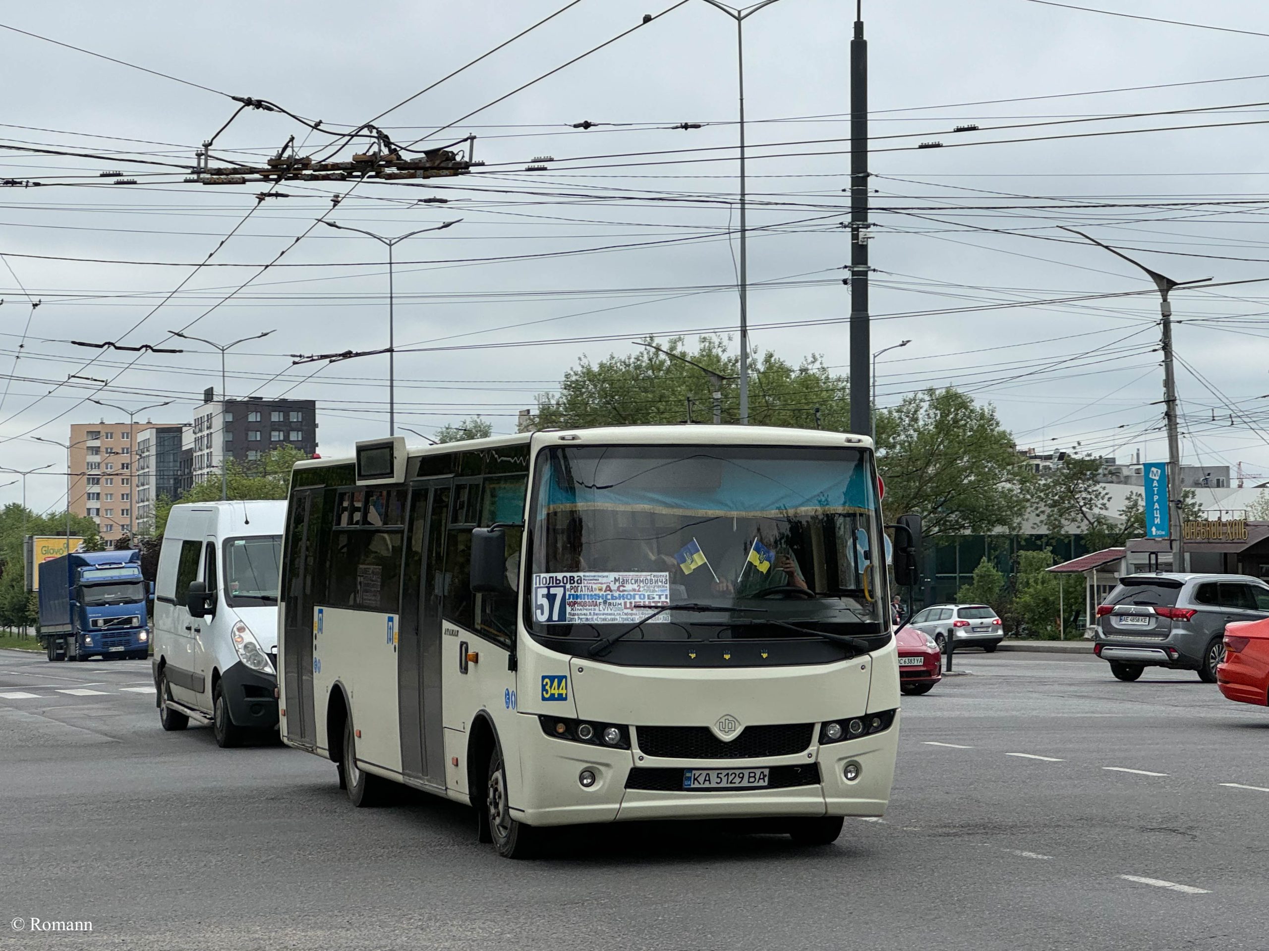 57 маршрутка (автобус) Львів