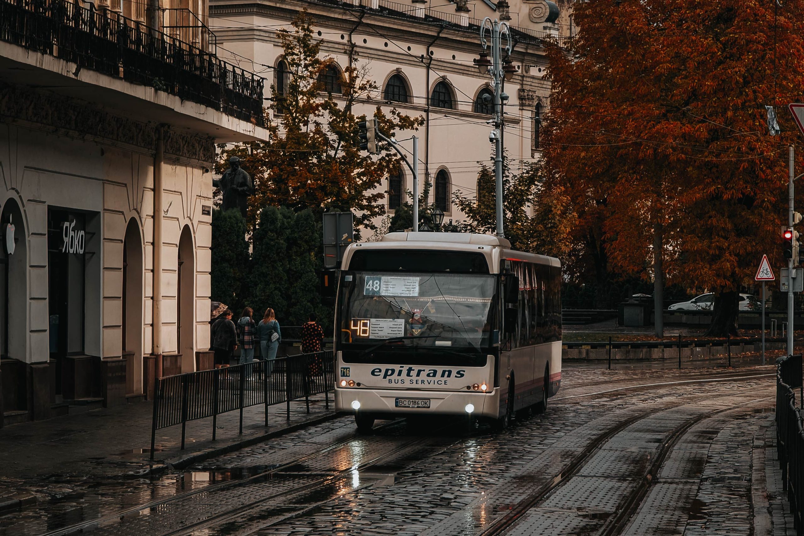 48 маршрутка (автобус) Львів: рух, зупинки