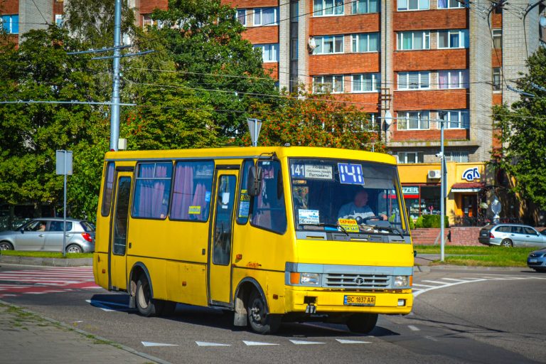 141 маршрутка (автобус) Львів: рух, зупинки