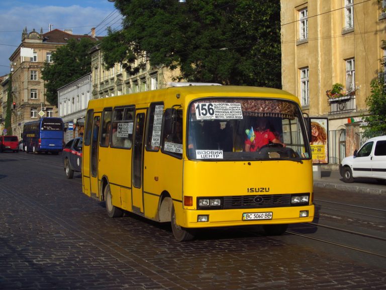 156 маршрутка (автобус) Львів: рух, зупинки