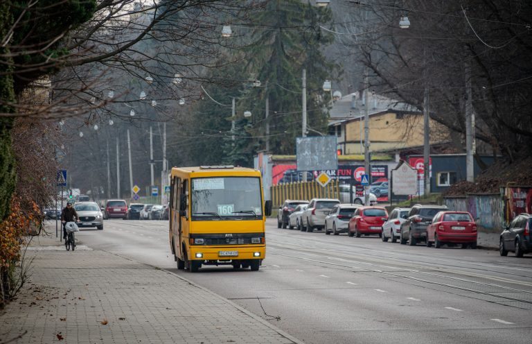 160 маршрутка (автобус) Львів: рух, зупинки
