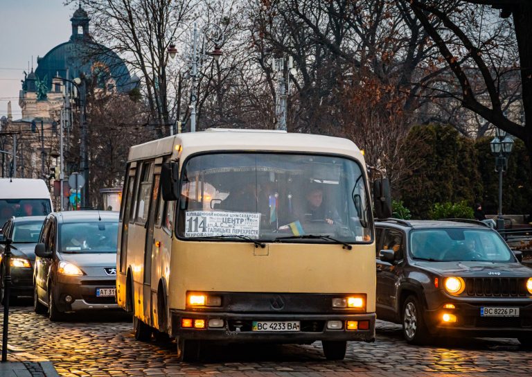 114 маршрутка (автобус) Львів: рух, зупинки