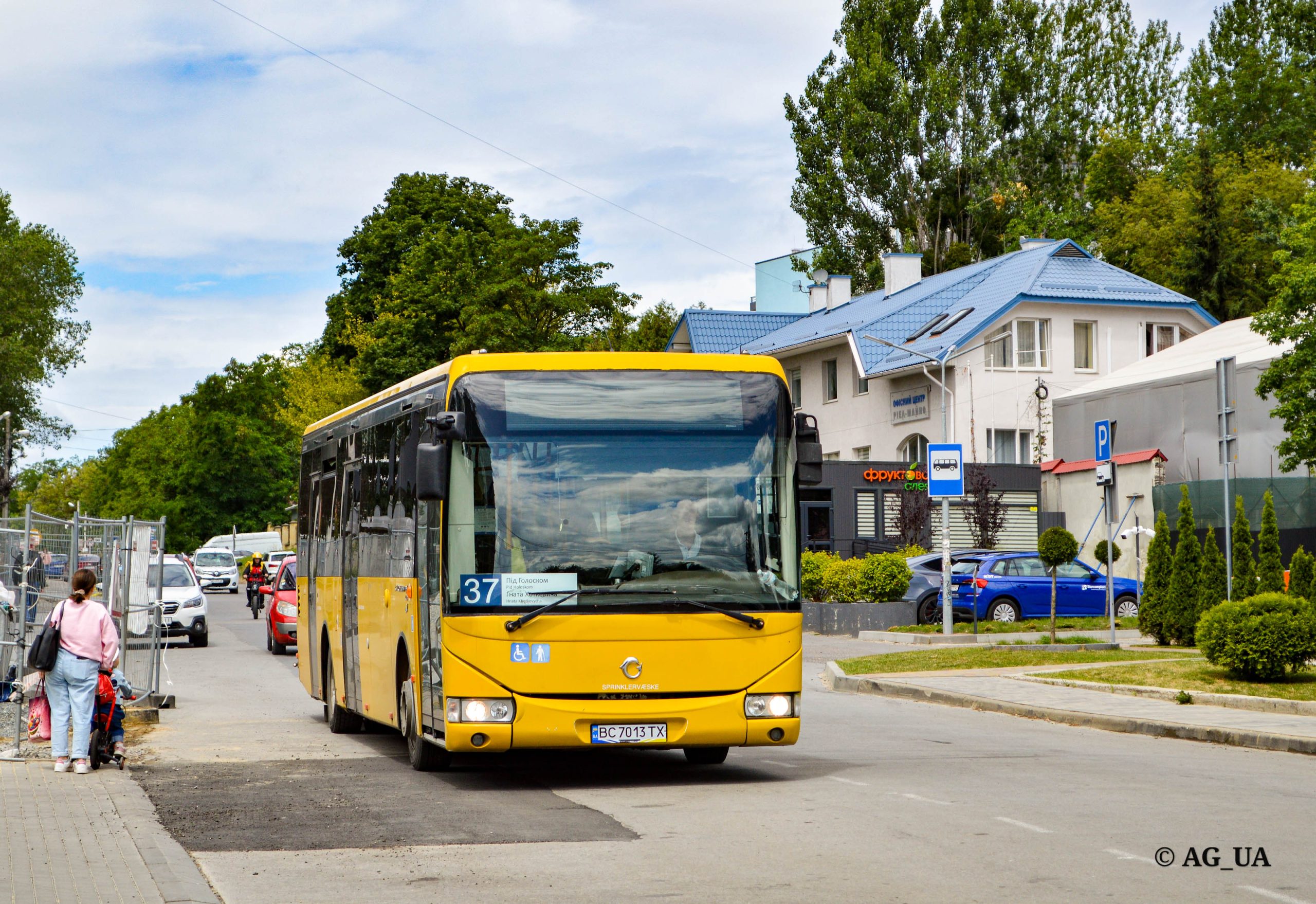37 маршрутка (автобус) Львів: рух, зупинки