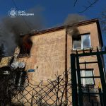 На вулиці Херсонській у Львові горів житловий будинок — ФОТО