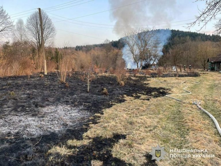 Підпали сухої трави на Львівщині забрали життя трьох людей за день