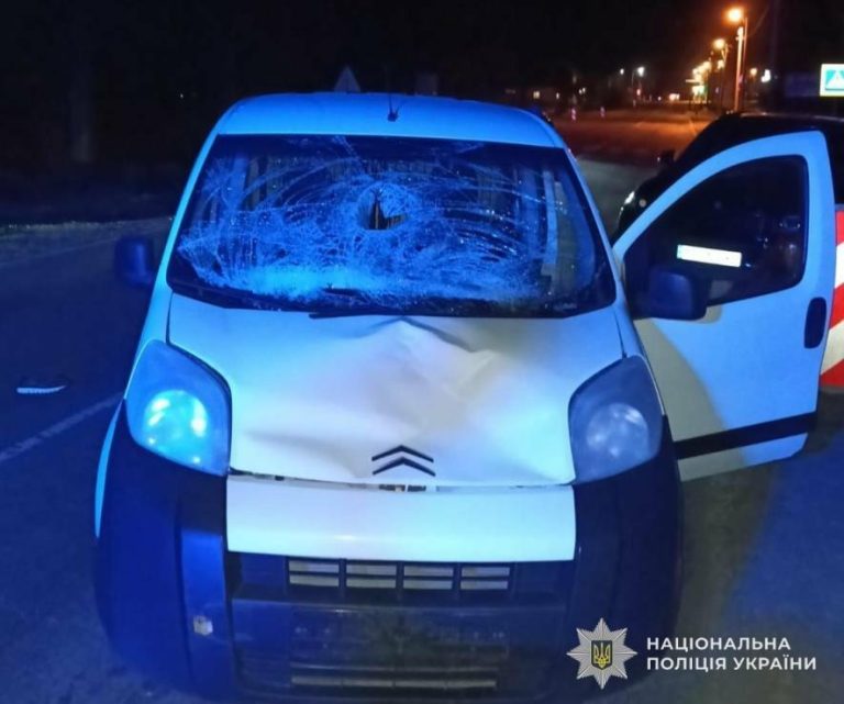 На трасі біля Львова автівка смертельно травмувала 62‑річного чоловіка — ФОТО