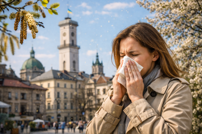 Чому кількість алергіків зростає і як пережити весну без постійних таблеток