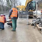 Поблизу під’їзду до Львова зміцнюють схил за допомогою інноваційних технологій