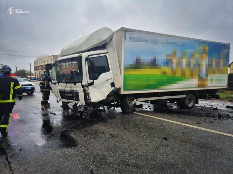 Поблизу Львова на трасі Київ—Чоп фура врізалася в BMW: є загиблі — ФОТО