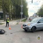 У Львові й передмісті зафіксовано дві ДТП за участю мотоциклістів
