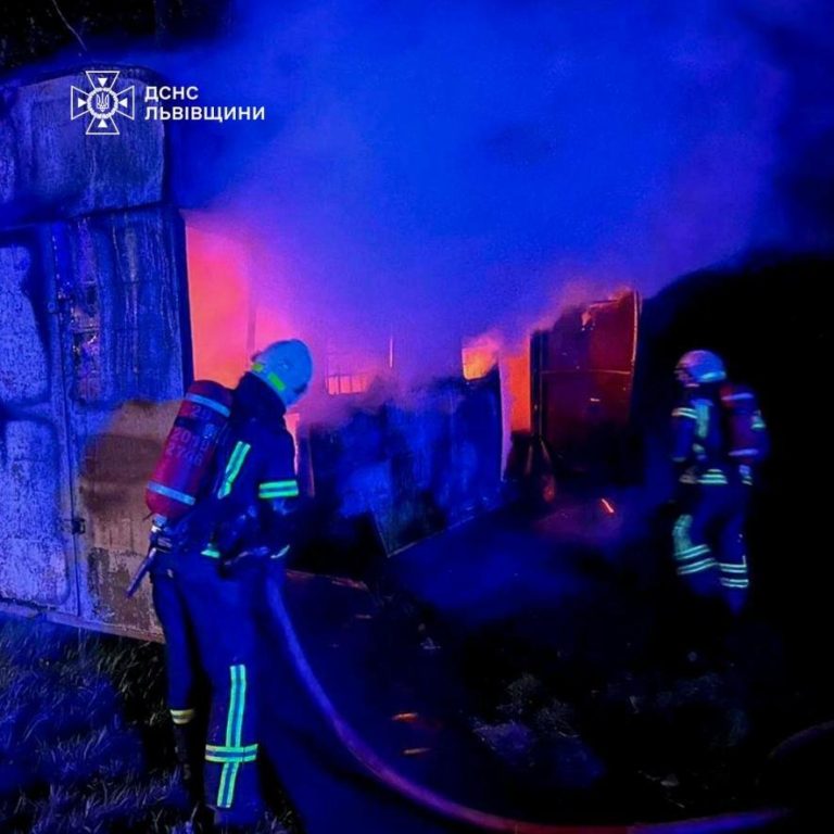 29-річна мешканка Львова постраждала під час пожежі у металевому вагончику