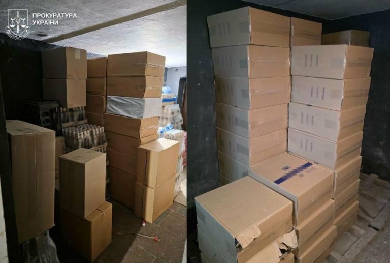 Поблизу кордону на Львівщині виявлено сховище контрафактних сигарет на 13 млн