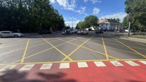 У Львові оновили дорожню розмітку на перехресті проспекту Чорновола й вулиці Хімічної — що зміниться для водіїв