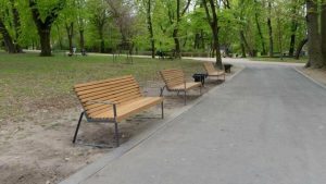 У Львові розпочали благоустрій парку Франка в рамках ініціативи «Лавка рідному місту»