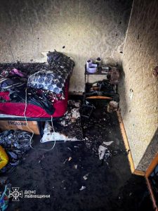 У Львівській області загорівся будинок через дефектний мобільний телефон — двоє дітей постраждали, ФОТО