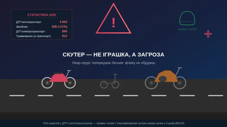 Хірург зі Львова звернувся до батьків: коли дитина на подарованому вами транспорті вибігає на перехрестя — це ваша провина