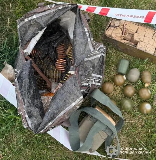 Нелегальне сховище боєприпасів виявили у Золочівському районі Львівщини