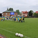 ФК «Мостиська» святкує перемогу на стадіоні «Карпати»