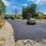 У Стебнику триває ремонт дороги на вулиці Шептицького