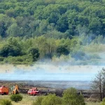 Палають торфовища біля Ситихова: село під загрозою