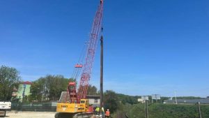 У Рясному стартував критичний етап монтажу нового шляхопроводу у Львові