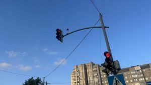 Модернізований світлофор у Львові впорядкував рух на жвавому перехресті