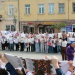 На Львівщині встановили рекорд: 1713 вишитих рушників до Дня вишиванки — ФОТО