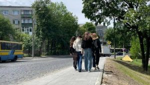 У Львові готують реконструкцію скверу «Верхньозелений» — перший етап уже завершено