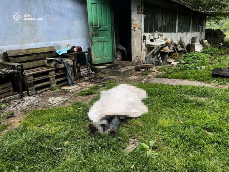 Трагічна пожежа на Львівщині: у житловому будинку загинув чоловік — ФОТО