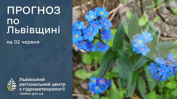 Що чекати від погоди 2 червня 2026 у Львові та на Львівщині