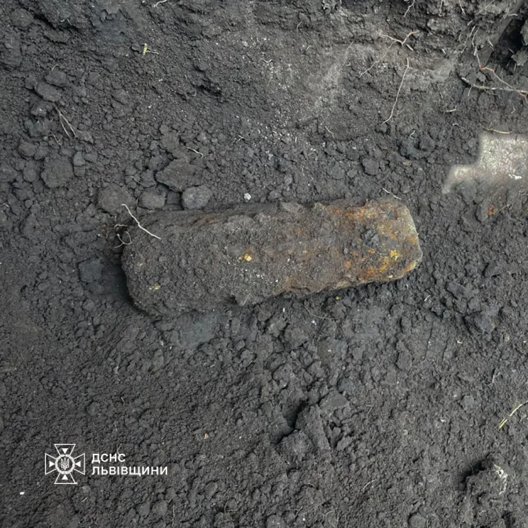На городі в Ямполі під час робіт натрапили на артилерійський снаряд часів Другої світової війни