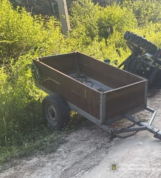 У Майдані Львівського району внаслідок аварії загинув водій мототрактора