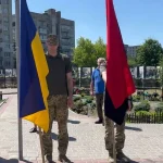 Новороздільська громада тепло зустріла воїна Романа Надорожного