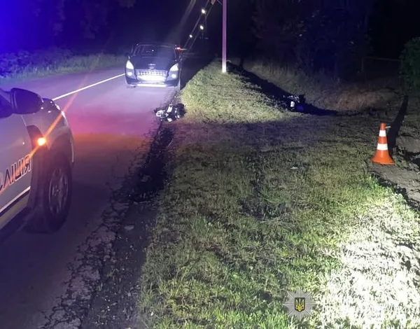 На Львівщині за добу в ДТП травмувалися два мотоциклісти та їхні пасажири