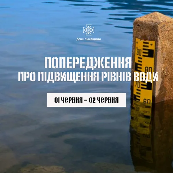 Львівщина: попереджають про підвищення рівня води в річках Дністра
