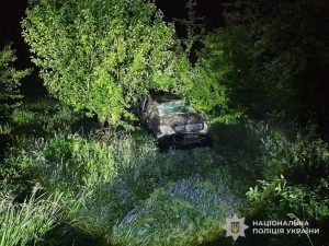 П’яний водій на Львівщині перекинув автівку — двоє підлітків отримали травми