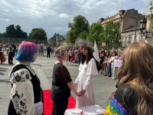 Вдруге у Львові пройшла акція ЛьвівПрайд