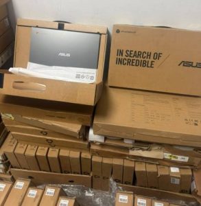 На кордоні в Краківці виявили контрабанду ноутбуків вартістю 800 тисяч гривень