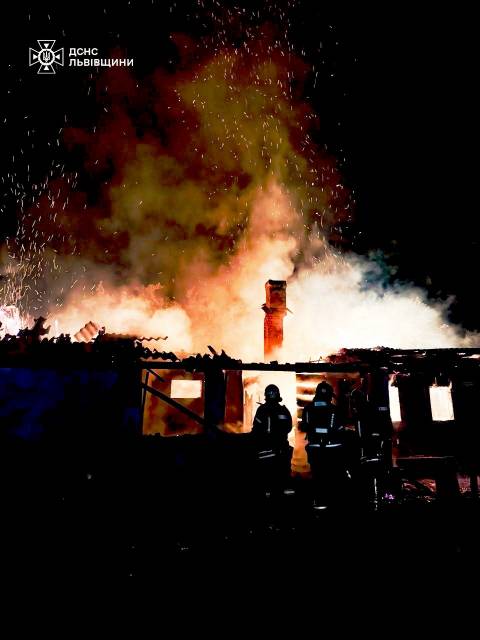 Пожежа на Львівщині забрала життя 46-річного чоловіка