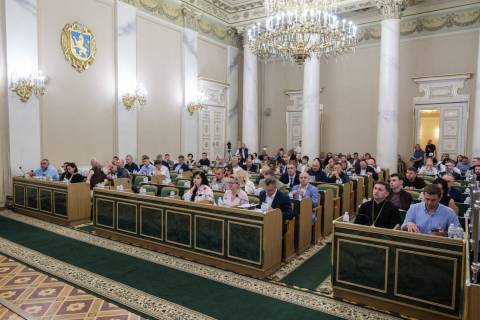 Львівська обласна рада засуджує іноземний тиск на державну політику вшанування борців за незалежність України