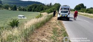 У Львівській області Renault злетів у кювет — загинув 76-річний водій